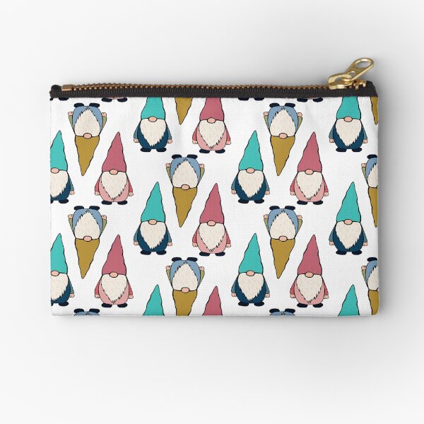 Gnome sticker pack and pattern 1 Zipper Pouch