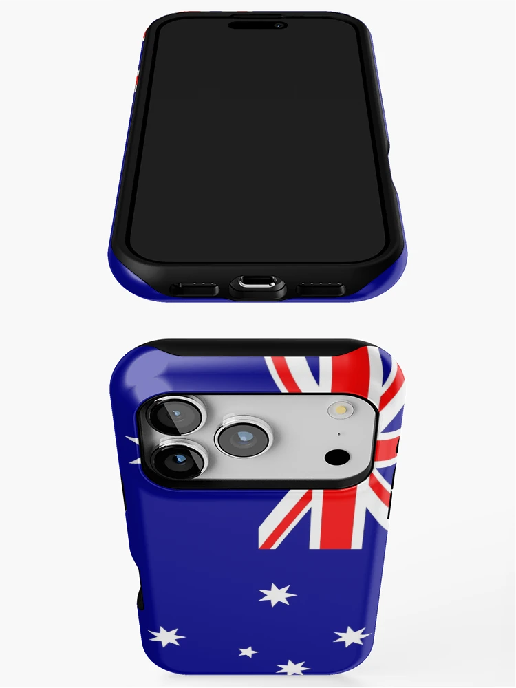 Thumbnail 3 of 4, iPhone Case, Australia Flag [Roufxis-Rb] designed and sold by RoufXis.