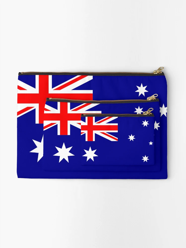 Aperçu 2 sur 4. Pochette avec l'œuvre Drapeau Australie [Roufxis-Rb] créée et vendue par RoufXis.