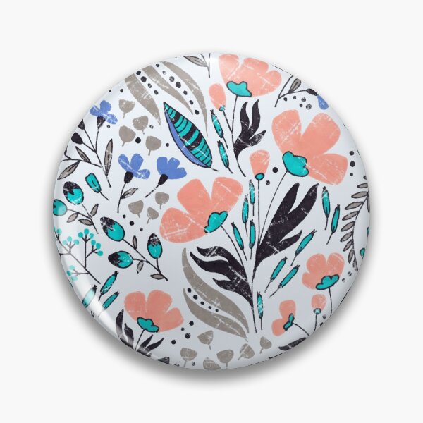 Item preview, Danza floral en azul designed and sold by Lidiebug.