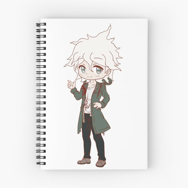 Item preview, Nagito Komaeda Danganronpa Chibi Cute designed and sold by amberlynnkoch.