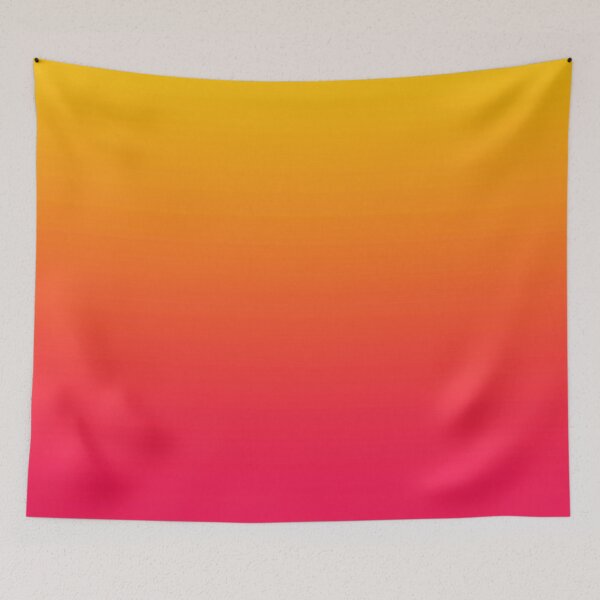 Item preview, Yellow Orange Pink Ombre designed and sold by Ziya Blue.