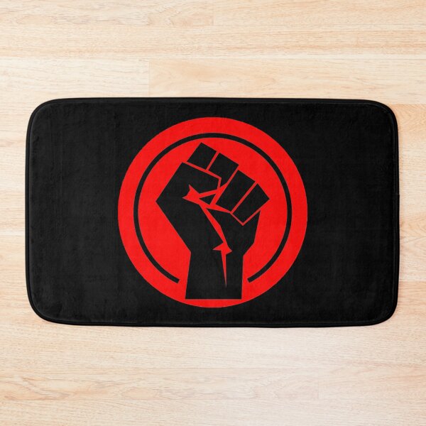 Item preview, RED Black socialist fist designed and sold by Thelittlelord.