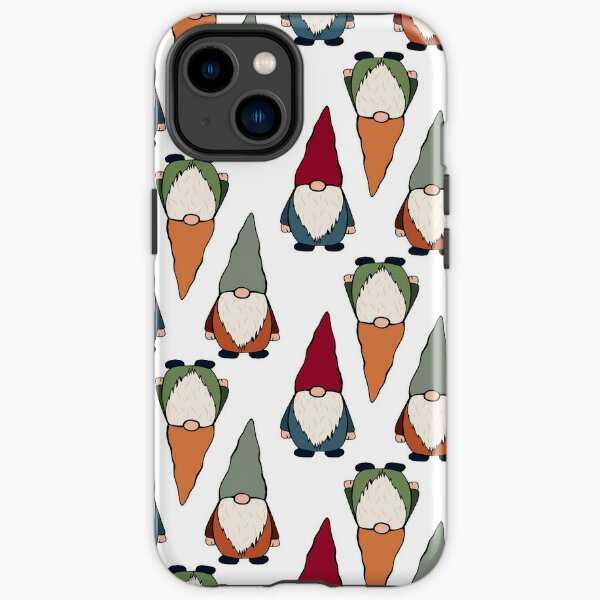 Gnome sticker pack and pattern 2 iPhone Tough Case