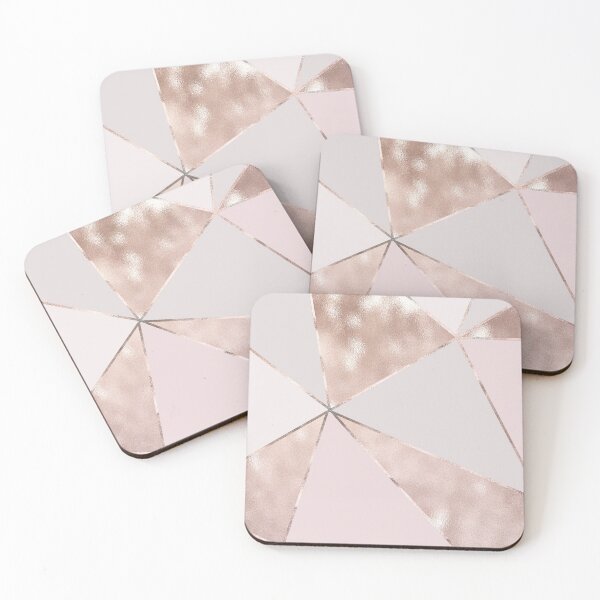Item preview, Blush Pink Bokeh Lights Geometric Rose Gold Pretty | Pastel Pink & Bokeh Lights | Face Masks Dust Masks  designed and sold by rdorsey8.