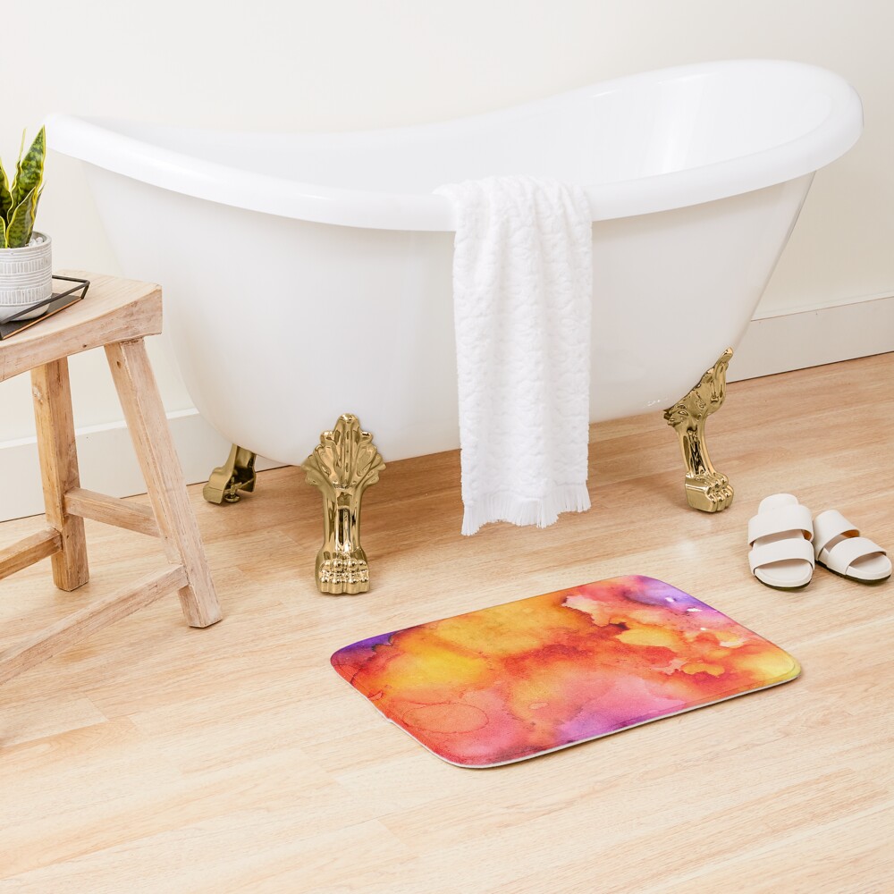 Item preview, Bath Mat designed and sold by PaintedPuffer.