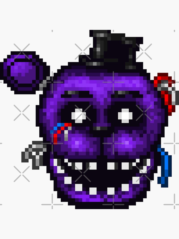 Shadow freddy pixel art