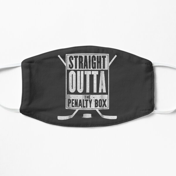 Straight Outta The Penalty Box Funny Ice Hockey Gift Mask