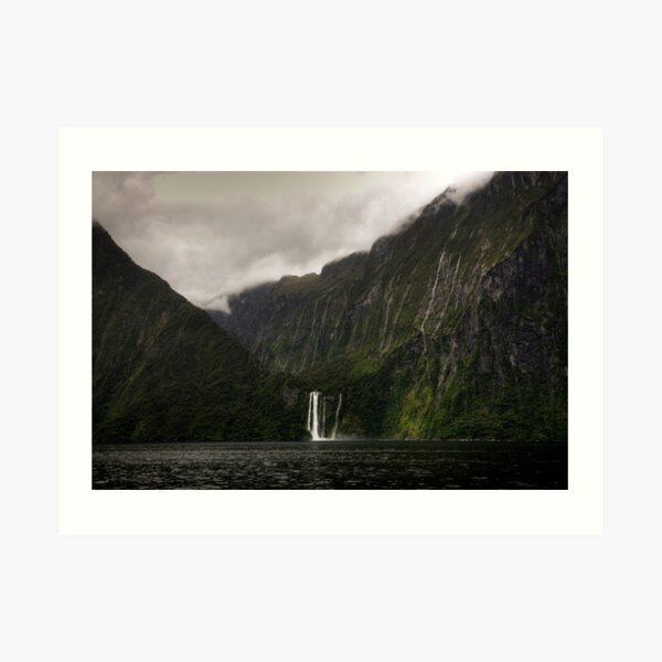 Stirling Falls, Milford Sound Art Print