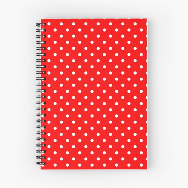Item preview, White Polka Dots on Red Pattern designed and sold by Inimma.