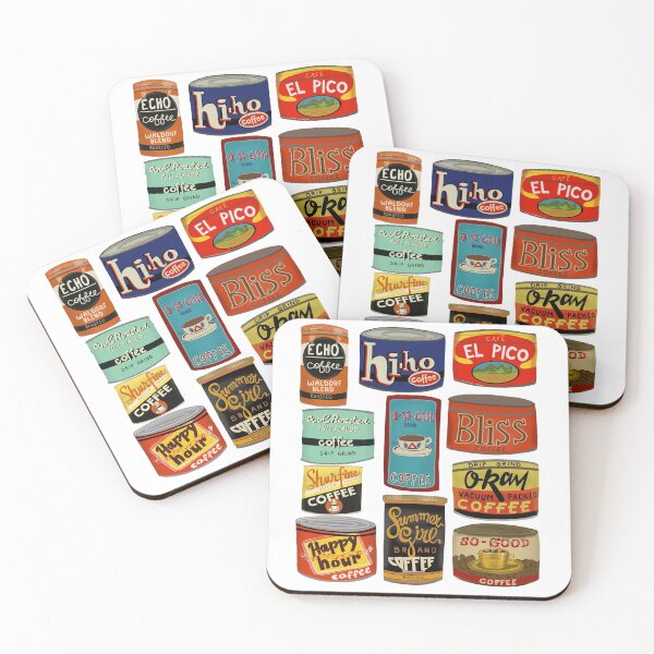 Item preview, Vintage Coffee Tins designed and sold by jenbucheli.
