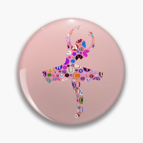 Item preview, Alphabet Typography Pattern Ballerina designed and sold by Emus.