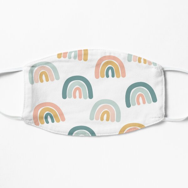Rainbows Flat Mask