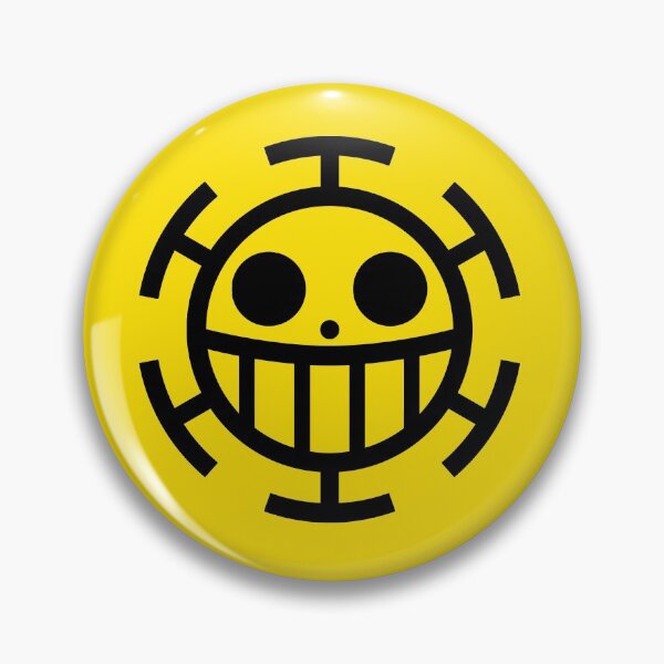 Heart Pirates Jolly Roger Pin
