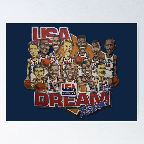 Dream Team 1992 Posters for Sale | Redbubble