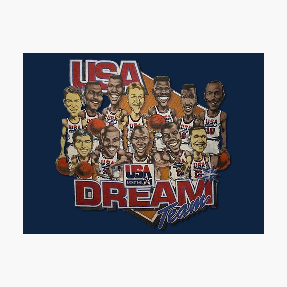 Team USA Basketball NBA Poster