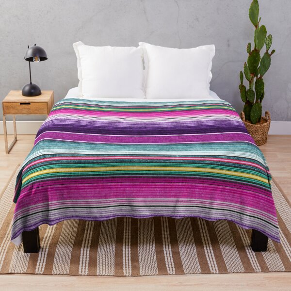 Item preview, Serape Stripe - Pink and Purple designed and sold by littlearrow.