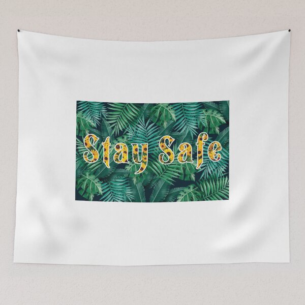 Item preview, Stay Safe - Corona Slogan  designed and sold by Amineharoni.