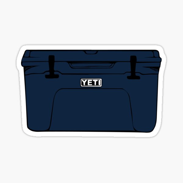 Cooler (Navy) Sticker