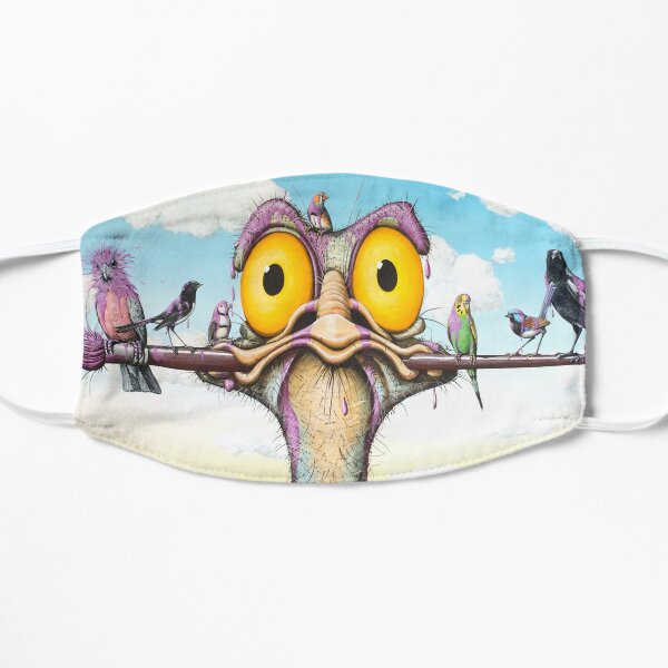 Birds of a Feather Flat Mask