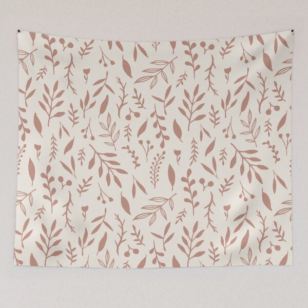 Item preview, Pink Falling Leaves Pattern designed and sold by Lauren Ullrich.