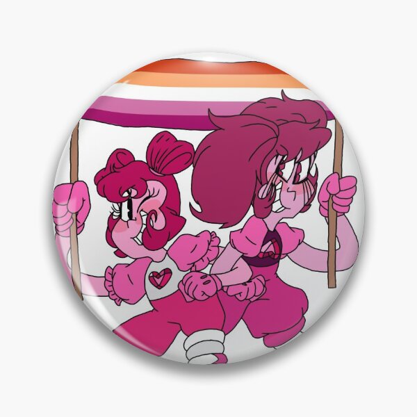 Item preview, Lesbian Pride Spinel designed and sold by Kikisiri.