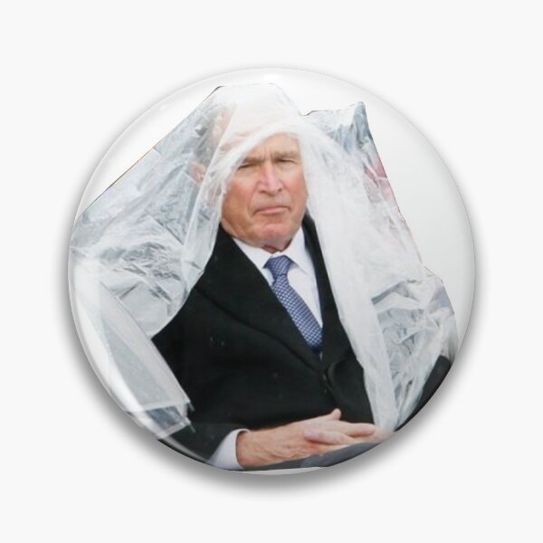 Item preview, Bush (43) Had Trouble Putting on a Rain Poncho designed and sold by causticjackass.
