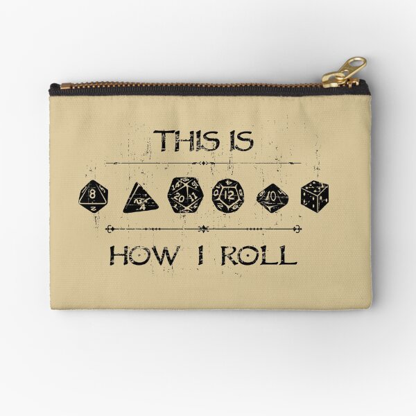 This Is How I Roll Zipper Pouch