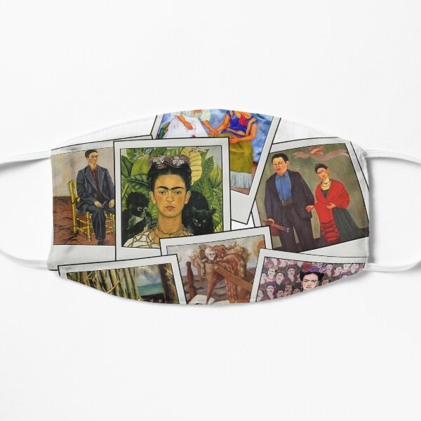 Polaroid Kahlo Flat Mask