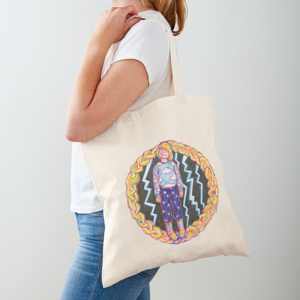 Self-portrait as a Child Drawing - 2017 Tote Bag