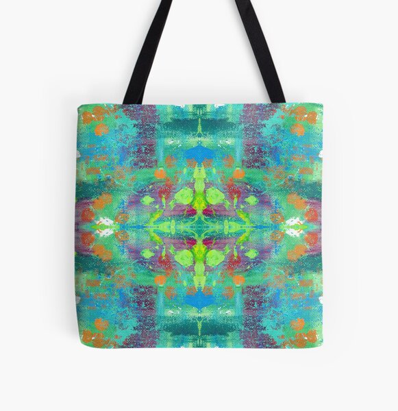 Trippy Drippy All Over Print Tote Bag