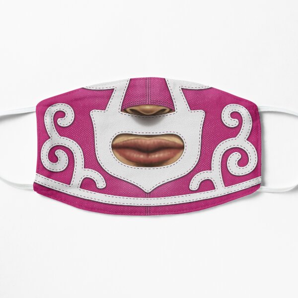Mexican Wrestler (Magenta) Mask