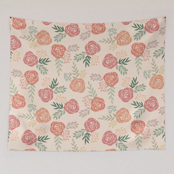 Item preview, Warm Floral Pattern designed and sold by Lauren Ullrich.