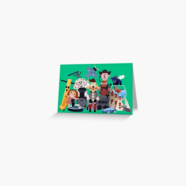 Misfit Menagerie Greeting Card