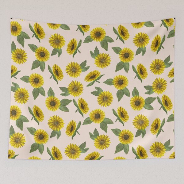 Item preview, Sunflower Watercolor Pattern designed and sold by Lauren Ullrich.