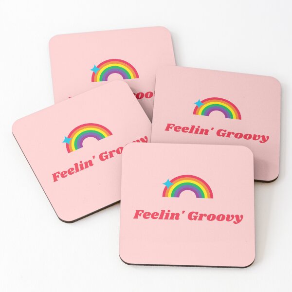 Item preview, Feelin' Groovy - Good Vibes Rainbow designed and sold by Ninjakandy.