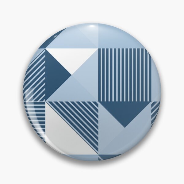 Item preview, Scani Geo blue designed and sold by modernistdesign.