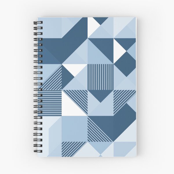 Item preview, Scani Geo blue designed and sold by modernistdesign.