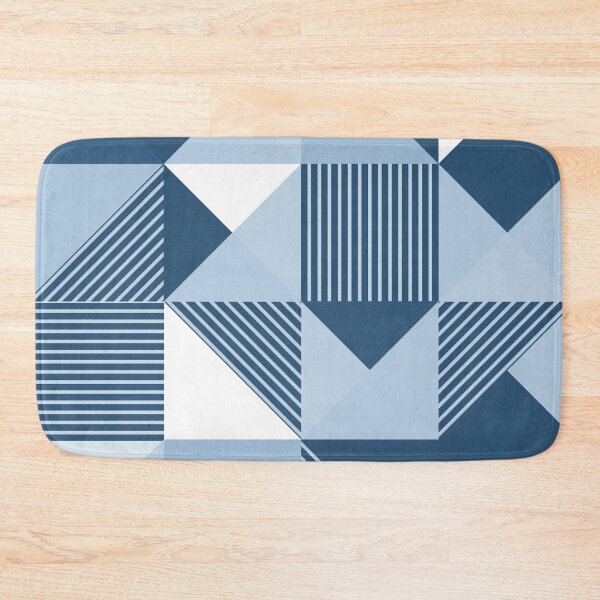 Item preview, Scani Geo blue designed and sold by modernistdesign.