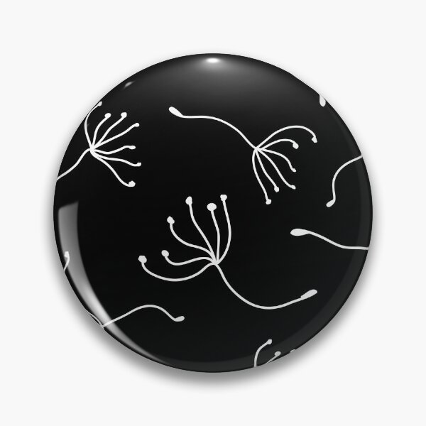 Item preview, Dandelion Fluff Black and White designed and sold by Meg M Studio.