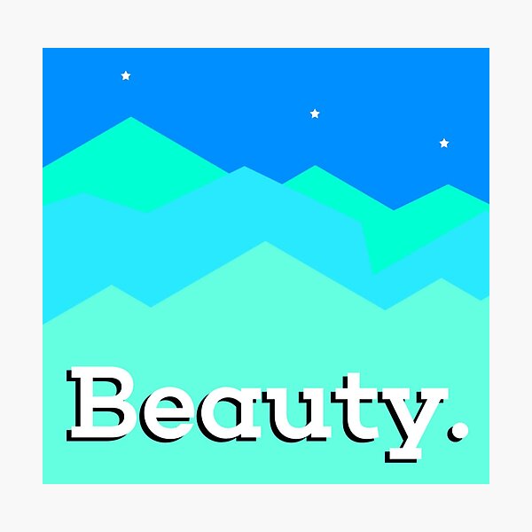 Item preview, BEAUTY. designed and sold by BGATO.