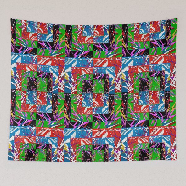 Item preview, Patches Colorful Art for Fashions Mask & Products designed and sold by montaque8.