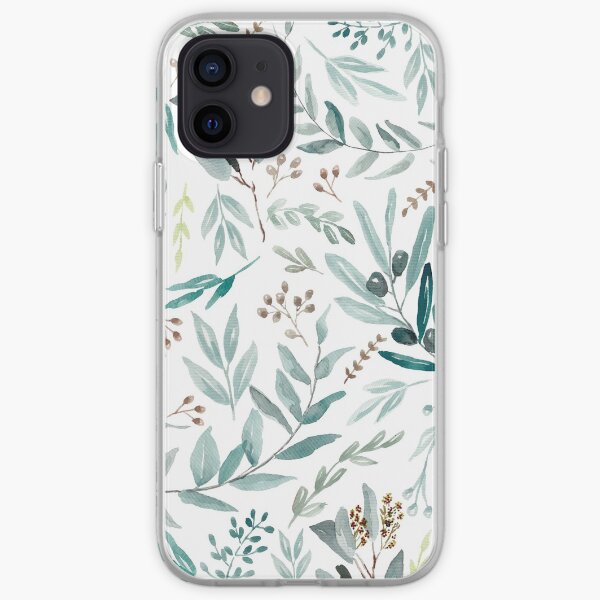 Eucalyptus Pattern iPhone Soft Case
