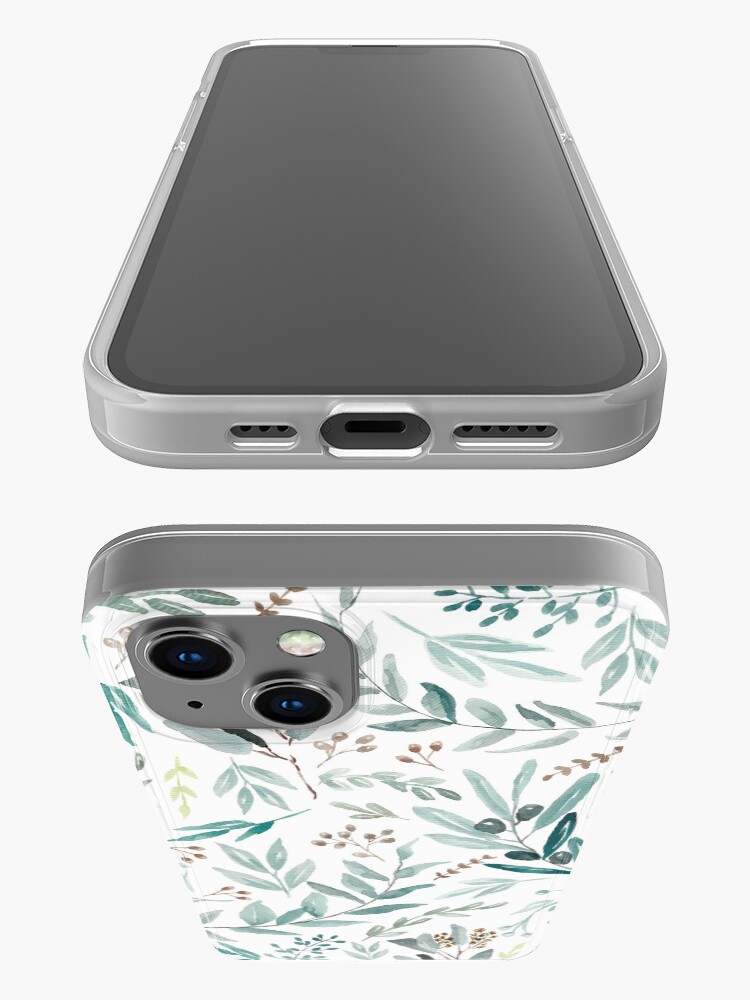 Alternate view of Eucalyptus Pattern iPhone Case