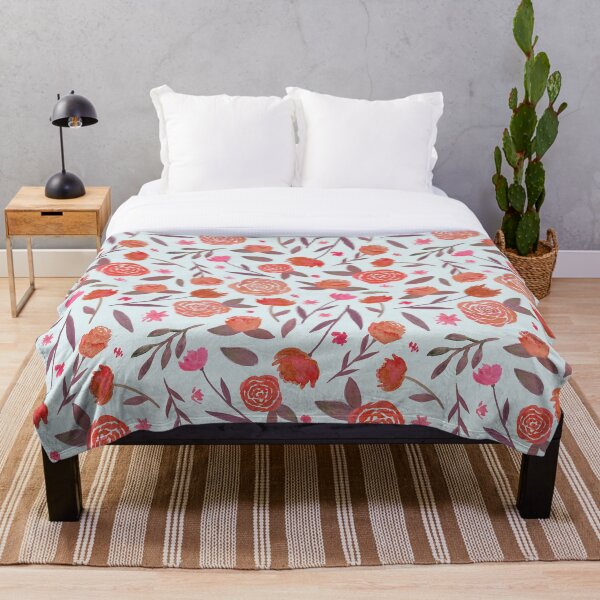 Item preview, Red Spring Floral Pattern designed and sold by Lauren Ullrich.