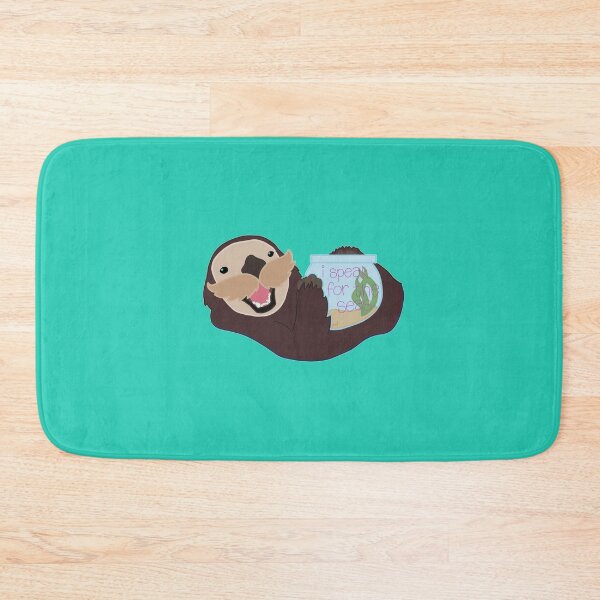 Item preview, I Speak for the Seas: Sea Otter designed and sold by crocuscreates.