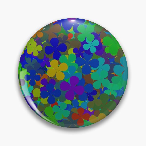 Item preview, Multicolored four leaf clovers designed and sold by nopemom.