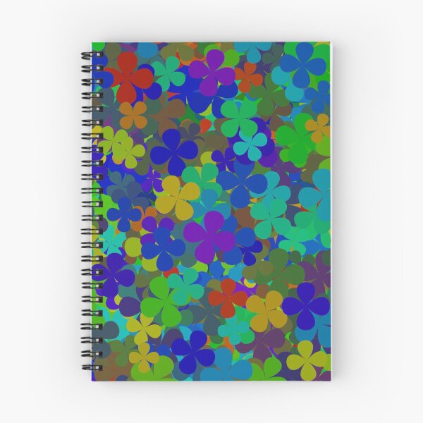 Item preview, Multicolored four leaf clovers designed and sold by nopemom.