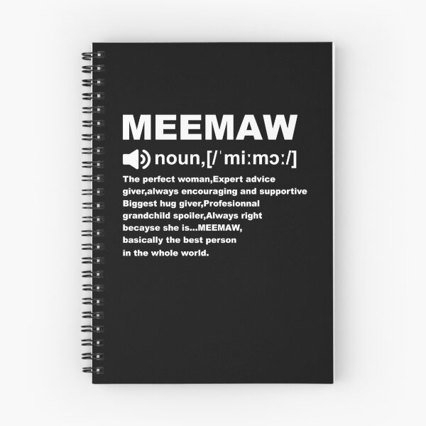 Item preview, meemaw definition grandma gift designed and sold by thehafdesigner.