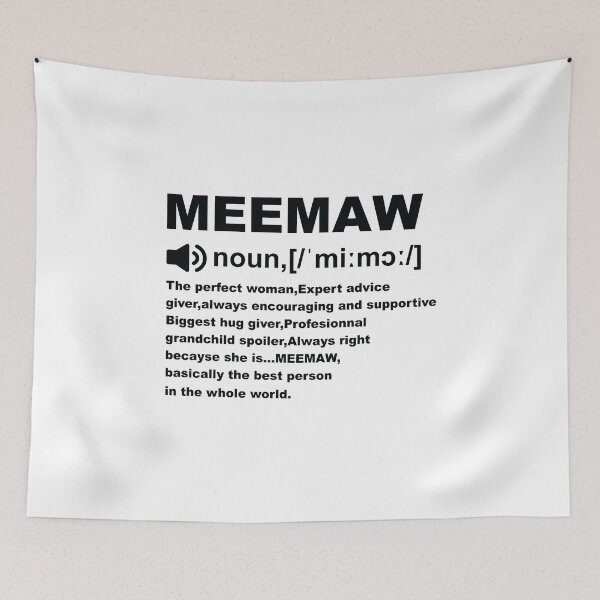 Item preview, Copy of meemaw definition grandma gift designed and sold by thehafdesigner.
